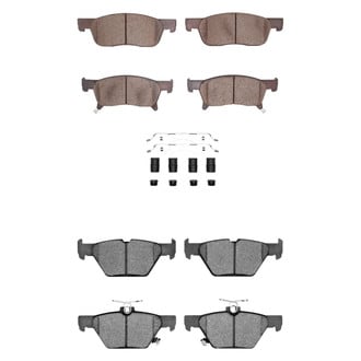 R1 Concepts® - Optimum OEp Front and Rear Brake Pad Set
