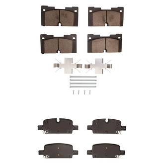 R1 Concepts® - Optimum OEp Front and Rear Brake Pad Set