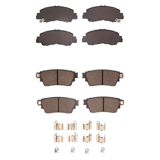 R1 Concepts® - Optimum OEp Front and Rear Brake Pad Set