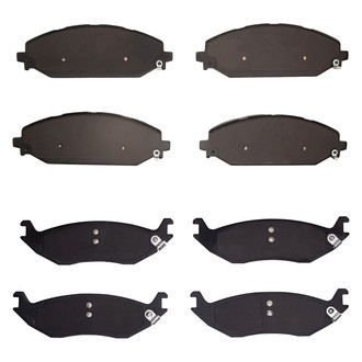 R1 Concepts® - Optimum OEp Front and Rear Brake Pad Set