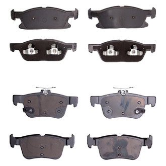 R1 Concepts® - Optimum OEp Front and Rear Brake Pad Set