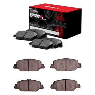 R1 Concepts® - Optimum OEp Front and Rear Brake Pad Set