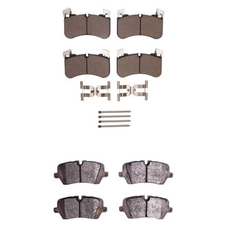 R1 Concepts® - Optimum OEp Front and Rear Brake Pad Set