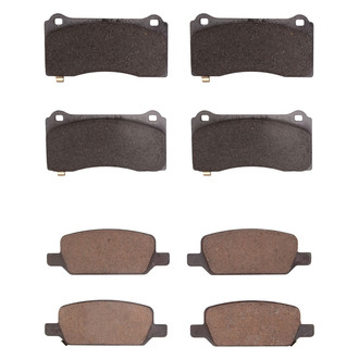 R1 Concepts® - Optimum OEp Front and Rear Brake Pad Set