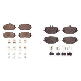 R1 Concepts® - Optimum OEp Front and Rear Brake Pad Set