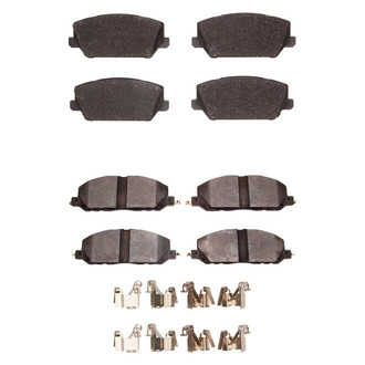 R1 Concepts® - Optimum OEp Front and Rear Brake Pad Set