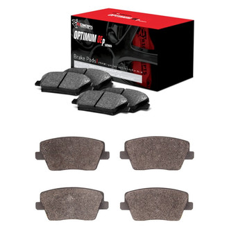 R1 Concepts® - Optimum OEp Front and Rear Brake Pad Set