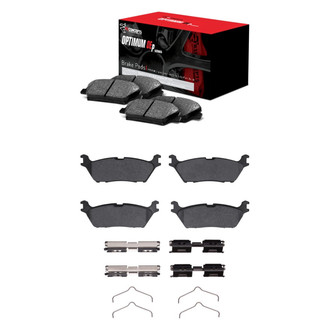 R1 Concepts® - Optimum OEp Front and Rear Brake Pad Set
