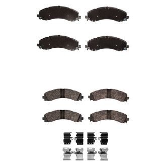 R1 Concepts® - Optimum OEp Front and Rear Brake Pad Set