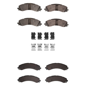 R1 Concepts® - Optimum OEp Front and Rear Brake Pad Set