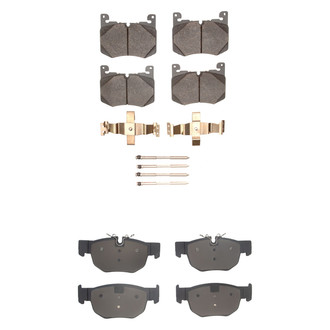 R1 Concepts® - Optimum OEp Front and Rear Brake Pad Set