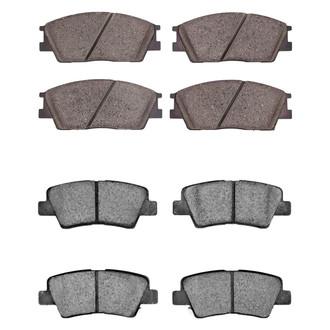 R1 Concepts® - Optimum OEp Front and Rear Brake Pad Set