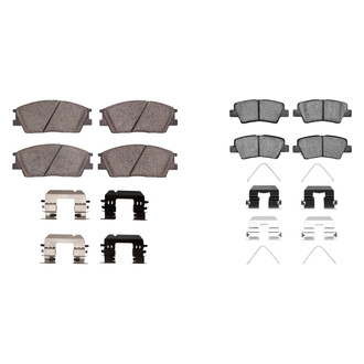 R1 Concepts® - Optimum OEp Front and Rear Brake Pad Set