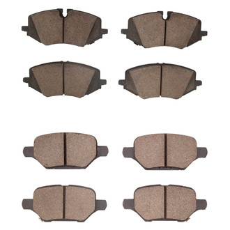 R1 Concepts® - Optimum OEp Front and Rear Brake Pad Set