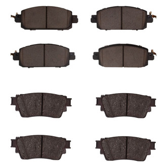R1 Concepts® - Optimum OEp Front and Rear Brake Pad Set