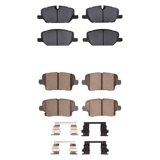 R1 Concepts® - Optimum OEp Front and Rear Brake Pad Set