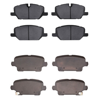 R1 Concepts® - Optimum OEp Front and Rear Brake Pad Set