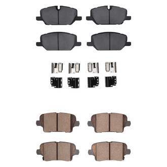 R1 Concepts® - Optimum OEp Front and Rear Brake Pad Set
