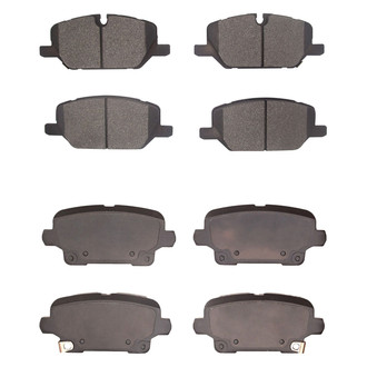 R1 Concepts® - Optimum OEp Front and Rear Brake Pad Set