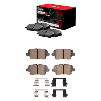 R1 Concepts® - Optimum OEp Front and Rear Brake Pad Set