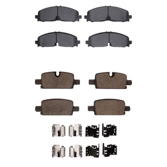 R1 Concepts® - Optimum OEp Front and Rear Brake Pad Set
