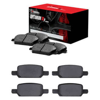R1 Concepts® - Optimum OEp Front and Rear Brake Pad Set