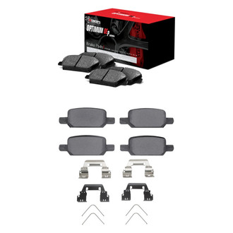 R1 Concepts® - Optimum OEp Front and Rear Brake Pad Set