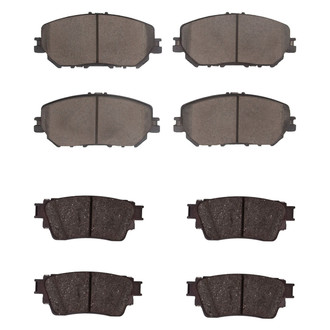 R1 Concepts® - Optimum OEp Front and Rear Brake Pad Set