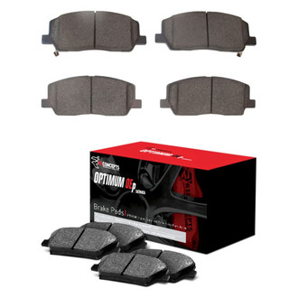 R1 Concepts® - Optimum OEp Front and Rear Brake Pad Set