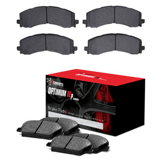 R1 Concepts® - Optimum OEp Front and Rear Brake Pad Set