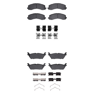R1 Concepts® - Optimum OEp Front and Rear Brake Pad Set