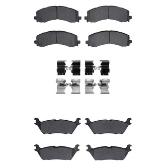 R1 Concepts® - Optimum OEp Front and Rear Brake Pad Set