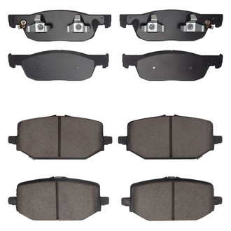 R1 Concepts® - Optimum OEp Front and Rear Brake Pad Set