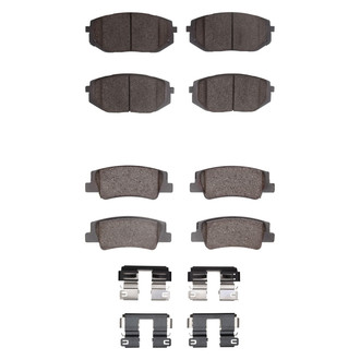 R1 Concepts® - Optimum OEp Front and Rear Brake Pad Set