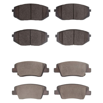 R1 Concepts® - Optimum OEp Front and Rear Brake Pad Set