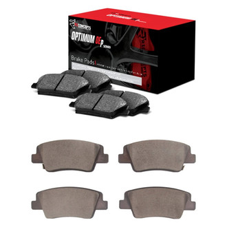 R1 Concepts® - Optimum OEp Front and Rear Brake Pad Set