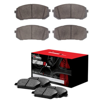 R1 Concepts® - Optimum OEp Front and Rear Brake Pad Set