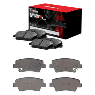 R1 Concepts® - Optimum OEp Front and Rear Brake Pad Set