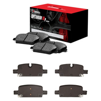 R1 Concepts® - Optimum OEp Front and Rear Brake Pad Set