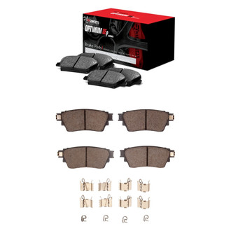 R1 Concepts® - Optimum OEp Front and Rear Brake Pad Set
