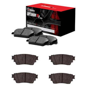 R1 Concepts® - Optimum OEp Front and Rear Brake Pad Set