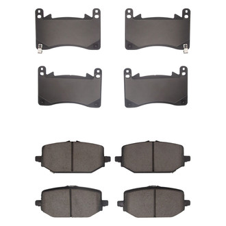 R1 Concepts® - Optimum OEp Front and Rear Brake Pad Set