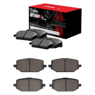 R1 Concepts® - Optimum OEp Front and Rear Brake Pad Set