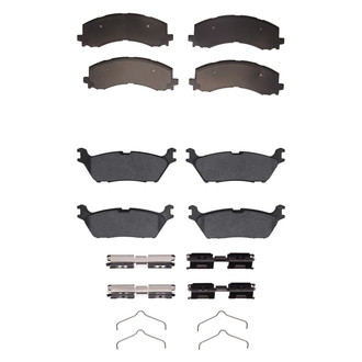 R1 Concepts® - Optimum OEp Front and Rear Brake Pad Set