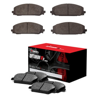R1 Concepts® - Optimum OEp Front and Rear Brake Pad Set