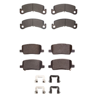 R1 Concepts® - Optimum OEp Front and Rear Brake Pad Set