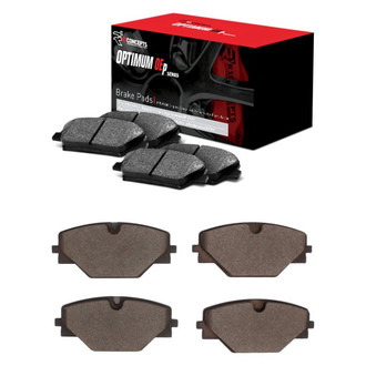 R1 Concepts® - Optimum OEp Front and Rear Brake Pad Set