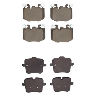 R1 Concepts® - Optimum OEp Front and Rear Brake Pad Set