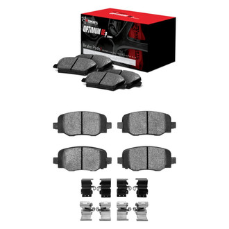 R1 Concepts® - Optimum OEp Front and Rear Brake Pad Set