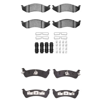 R1 Concepts® - Optimum OEp Front and Rear Brake Pad Set